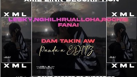 Mizo hla thar Lesky,🔰Dam takin aw🔷XML alight motion preset🥰Check description xml link❤️