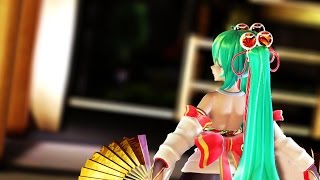 【MMD】TDA Miku Blooming Flower「夢と葉桜」【60fps】