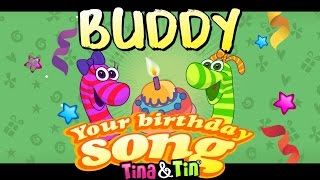 Tina & Tin Happy Birthday Buddy Personalized Songs For Kids