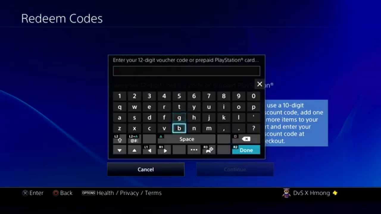 How to Redeem Codes on PS4 - YouTube