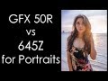 Fujifilm GFX 50R vs Pentax 645Z feat. Guam Model Salina Borja Eseroma