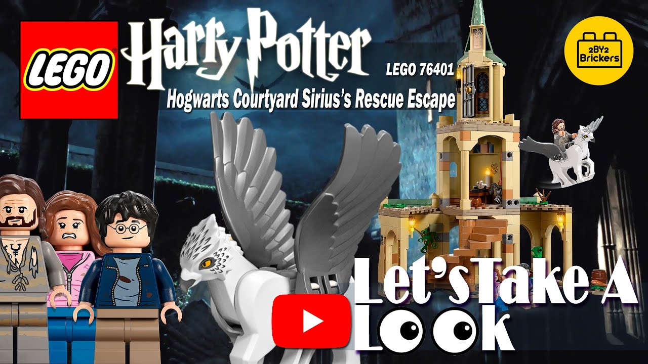  LEGO Harry Potter Hogwarts Courtyard: Sirius's Rescue