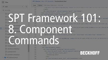 Component Commands | SPT Framework 101, part 8