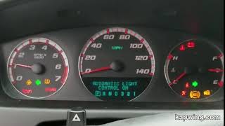 2006 impala Ss Start Up