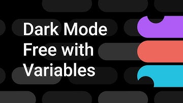 Get Dark Mode for Free with Figma Variables (Intro to Variables) | Figma Bites