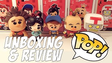 Disney Funko POP! Wreck It Ralph Series Review ❤