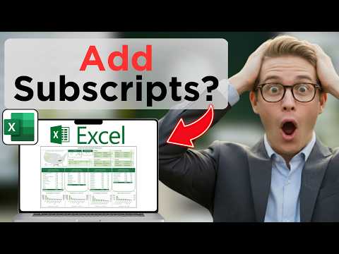 How To Add Subscripts And Superscripts In Excel (Easy Guide)