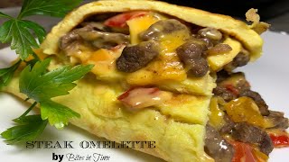 How to make steak omelette - simple ...