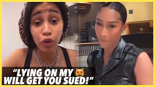 Bia Disses Cardi B Despite Cardi Saying she will SUE HER if she LIES About her Cheating on OFFSET!