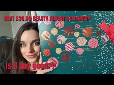 NEXT £30.00 BEAUTY ADVENT CALENDAR|IS IT ANY GOOD??