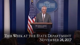 This Week at State: November 24, 2017