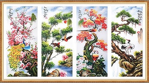 50 Mẫu Tranh 3D Vải Lụa Tranh Bộ Tuyệt Đẹp P2 - Xưởng In Tranh 3D Vải Lụa Sài Gòn