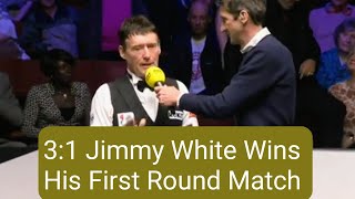 KBV-512 Jimmy White Wins His First Round Match 3:1 at the Snooker Seniors Championship