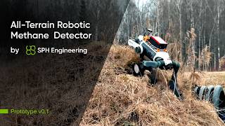 First Field Test of an All-Terrain Methane Detection Robot | SPH Engineering