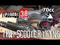 Building a 70cc Minarelli Top Performance scooter engine for our Yamaha CA 50cc - TST Ep. 38