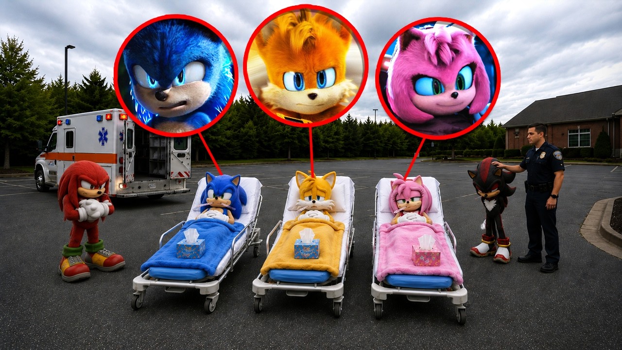 SONIC, TAILS, & AMY ROSE GOT RUSHED TO THE HOSPITAL!! (FULL MOVIE)