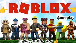 My First Video On Youtube And This Is Roblox .