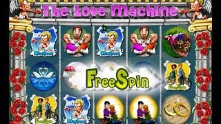 The Love Machine - Playing this online slot. screenshot 1