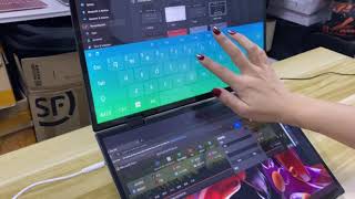 Crelander YG14D  Dual Screen Laptop , Touch screen , yoga 360