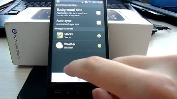 Android 2.1 With Sense On HD2