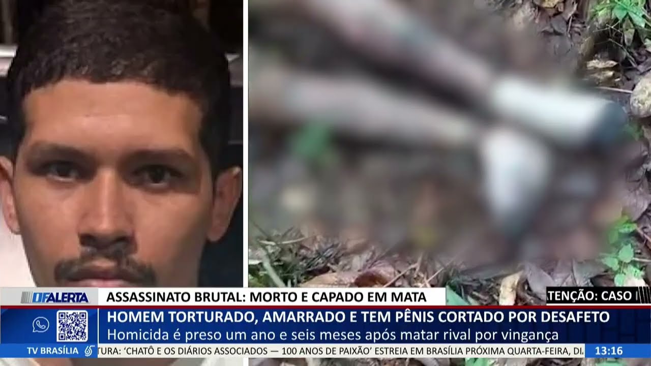 DF ALERTA - Homem torturado, amarrado e tem pênis cortado por desafeto