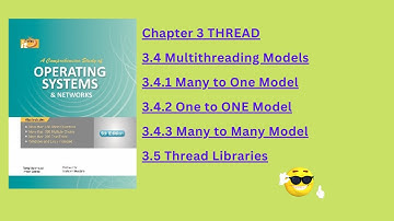 Multithreading Models in Operating system | Chapter 3 Thread