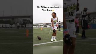 NO 7U TEAM CAN BEAT FIVE STARS!