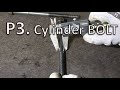 P3/27. CYLINDER BOLTS. How to Assemble Toyota Camry 2.4 VVT-i engine: Cylinder Head Bolts inspection