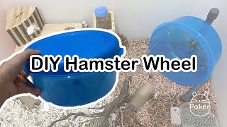 Hamster Wheel DIY Tutorial  Cheap with Fidget Spinner