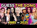 Guess the Song: 1985–2025 🎶 One Hit Per Year