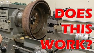 Turning a Brake Drum on an Engine Lathe