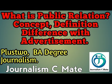 Video: Aký je rozdiel medzi public relations a verejnými vecami?