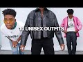 10 unisex outfits  its giving basic and cute but effective