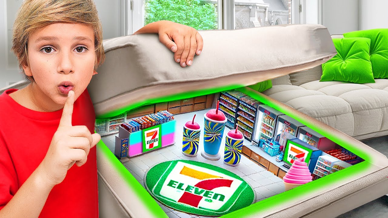 Влад строит СЕКРЕТНЫЙ магазин 7-Eleven в своей комнате!