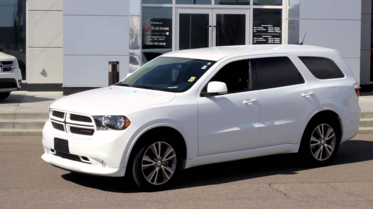 2013 DODGE DURANGO RT - Suburban Chrysler Dodge Jeep Ram - YouTube