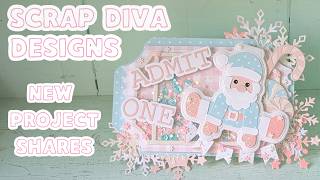 Scrap Diva Designs Project Shares [with September + October Releases!]