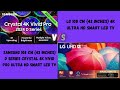 Samsung 43 inch D series Crystal 4k vivid pro HD Smart LED tv VS LG 43 inch 4K Ultra HD smart LED tv