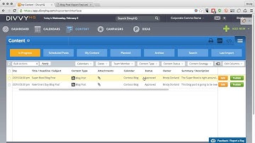 DivvyHQ XML Export Demo