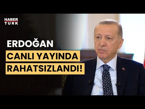 Canlı yayında rahatsızlanan Erdoğan'a siyasilerden 'geçmiş olsun' mesajları