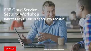 Fusion Financials Security R11  How to Copy a Role Using the Security Console screenshot 1