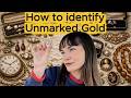 How to Identify Unmarked Gold! (Thrifter's Guide) Mp3 Song