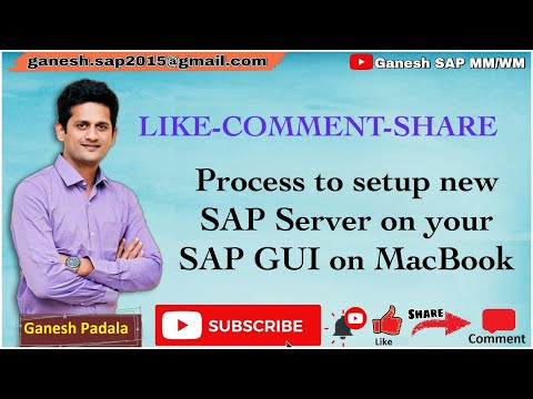 Process to setup new SAP Login on Macbook || Adding new IP Details on Mac with Expert option || ERP