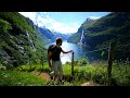 Geirangerfjorden, Stryn och Besseggen – Gone Camping upplever norska kusten