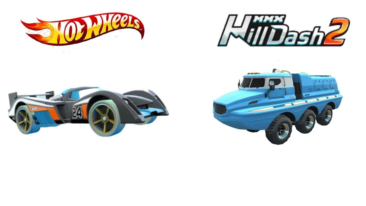 Hot wheels 24Ours Vs Mmx Hill Dash-2 Amphibian