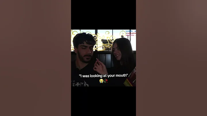 "I was looking at your mouth" 😭 🥀 #rawdogmoon #morgan #rizz #shorts