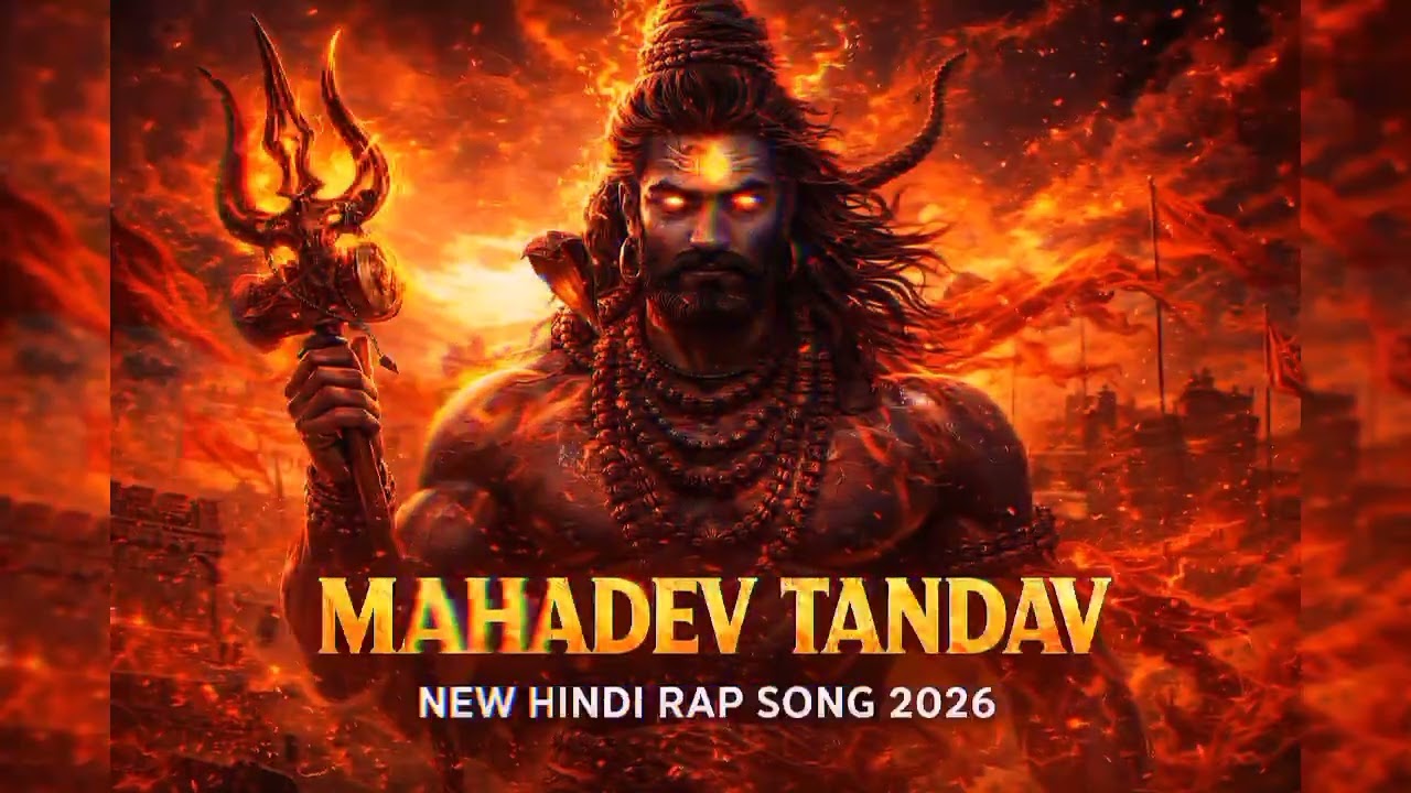 MAHADEV TANDAV | Fast Powerful Hindi Rap | High Energy Motivation | New Rap 2026 🔱