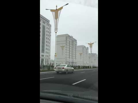 Video: Ashgabatin kadut