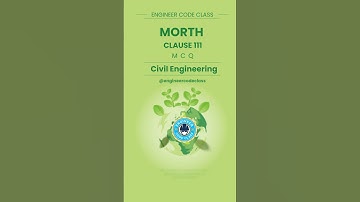 MoRTH | Section 100 | Clause 111 | MCQ #shorts #shortsfeed #trending #education