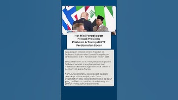 Mic Bocor! Obrolan "Rahasia" Presiden Prabowo & Trump Tekuak, RI 1 Minta Bertemu Sosok Ini