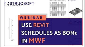 How to Use Revit® Schedules as Bill of Materials